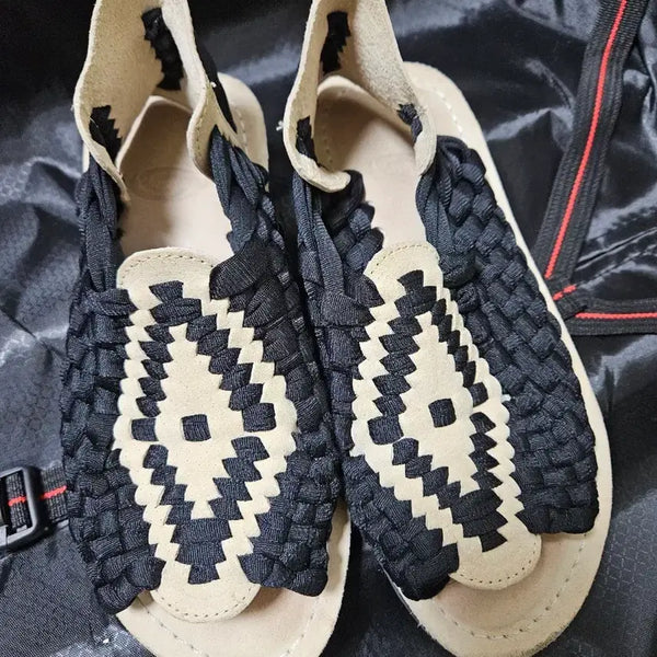 [BUNJANG] Chuvasco Aztec Sandals Beige/Black Size 245 / 츄바스코 아즈텍 샌드 베이지 블랙 245 새상품급