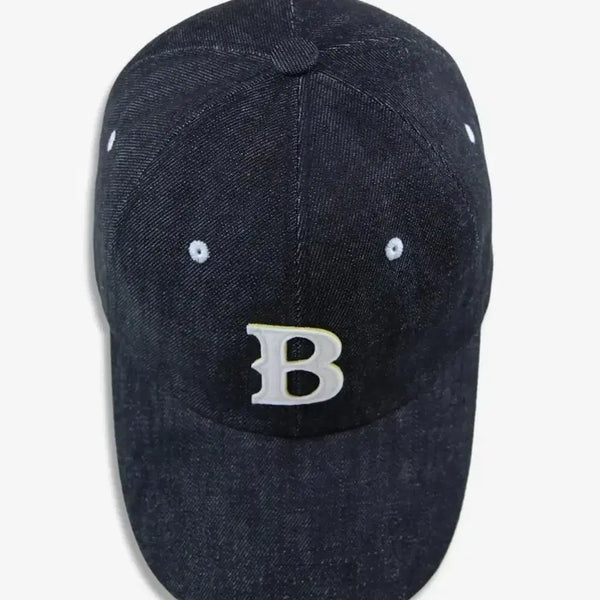 [BUNJANG] Bluff Aging Denim Ball Cap [BLUE] / 블러프) 에이징 데님 볼캡 [BLUE]