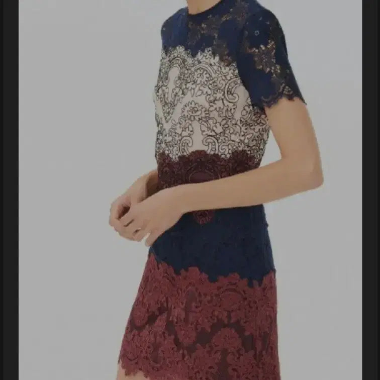 [BUNJANG] Sandro Crochet Dress / 산드로 크로쉐 원피스