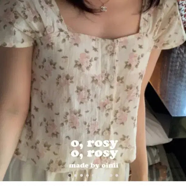 [BUNJANG] Oinii May Rose Blouse / 오이니 메이로즈 블라우스