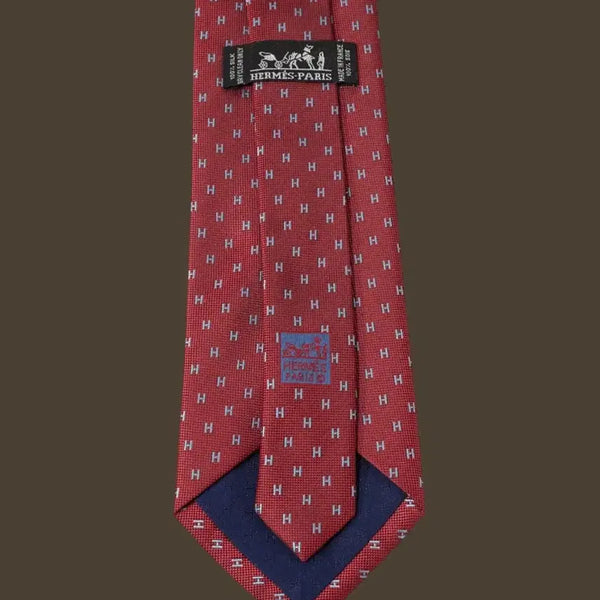[BUNJANG] Hermès Old Silk Tie / 에르메스 올드 실크 넥타이