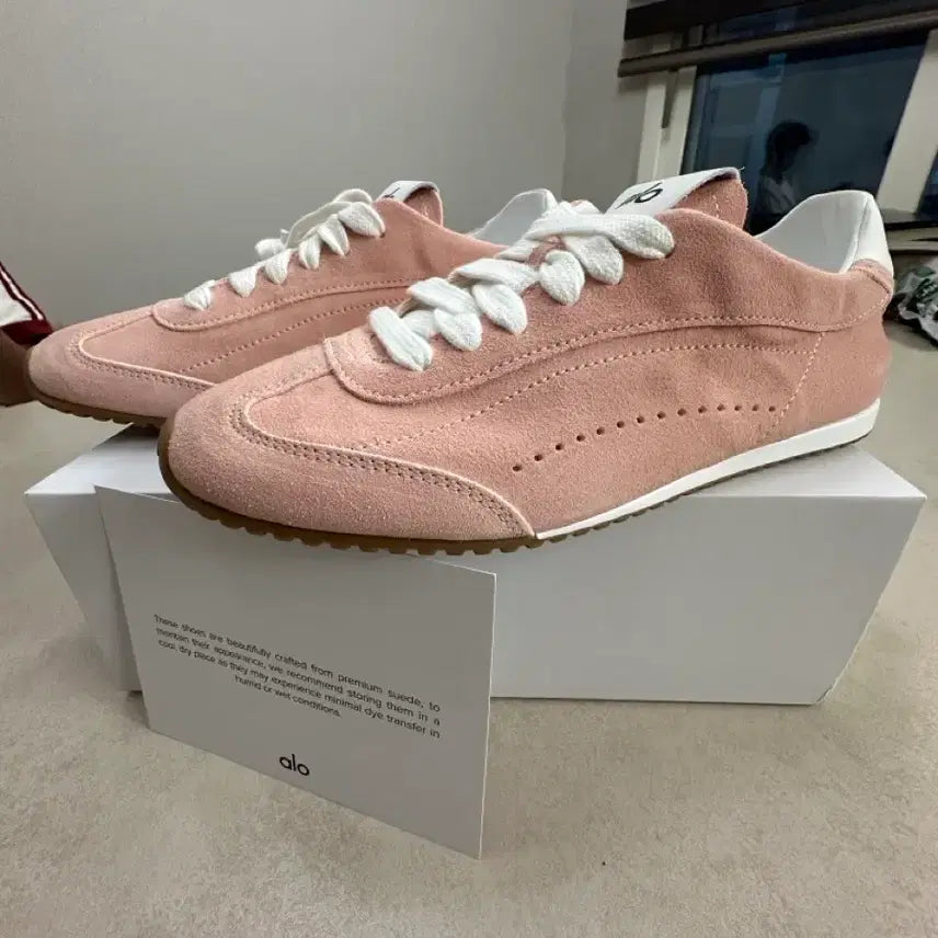 [BUNJANG] ALO Sunset Sneaker Sundrenched Pink / ALO 알로 선셋 스니커 선드렌치드 핑크 235 새상품 정품