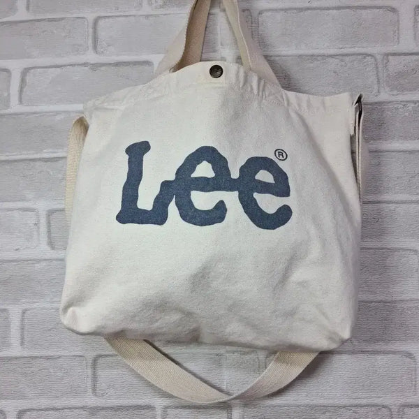 [BUNJANG] Lee Canvas Tote Bag / 리 Lee 캔버스토트백