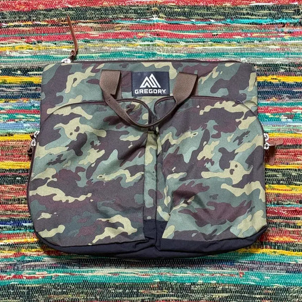 [BUNJANG] Gregory Camo Helmet Bag / 그레고리 카모 헬멧백