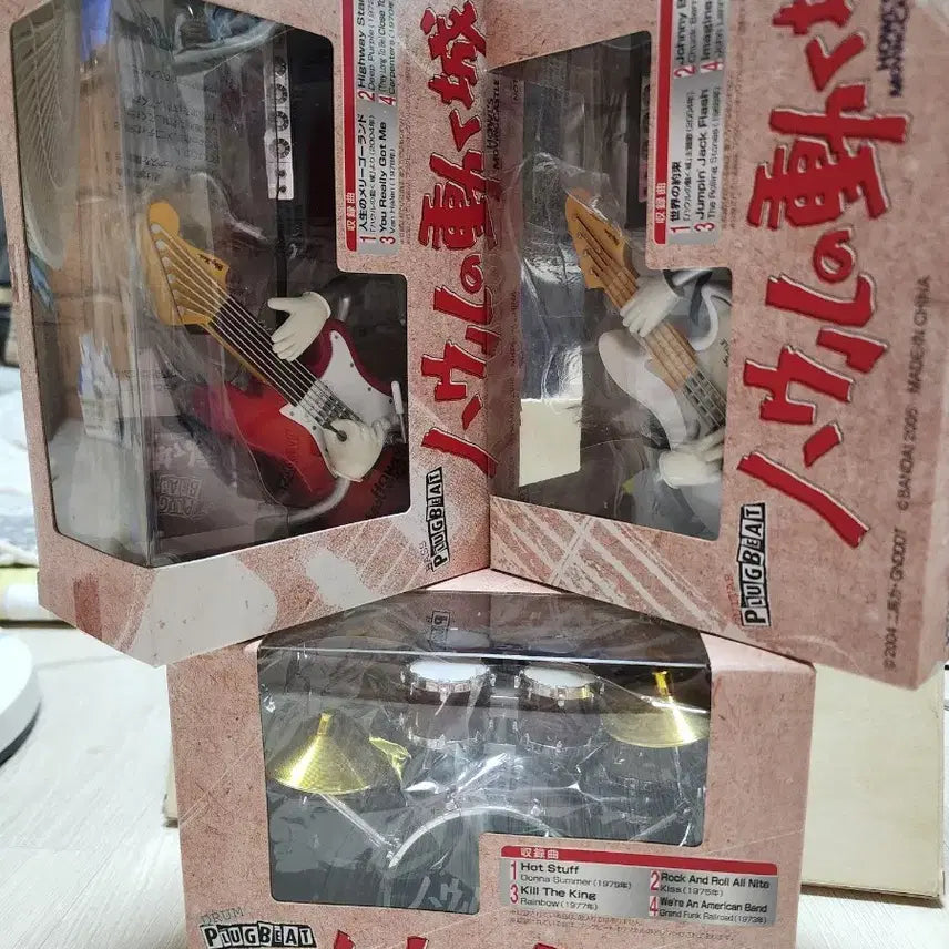 [BUNJANG] MusicPlay Howl's Moving Castle Figure 3-Set / 뮤직플레이 하울의 움직이는 성 피규어 3종 세트