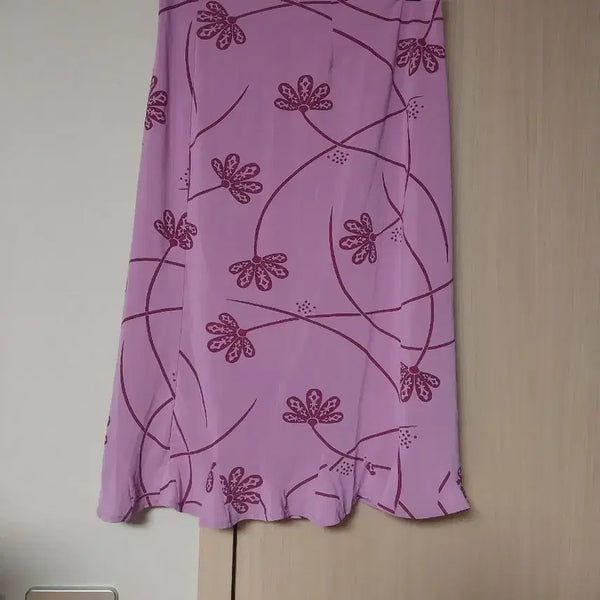 [BUNJANG] Floral Print Long Skirt Size 44 / 꽃무늬 롱 스커트 44
