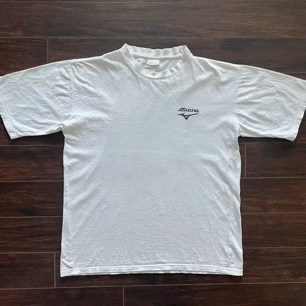 [BUNJANG] Mizuno Old Logo T-Shirt (Vintage, XL Estimated) / [XL추정] 미국 빈티지 미즈노 올드로고 티셔츠