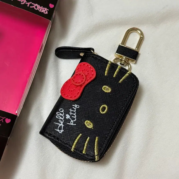 [BUNJANG] Sanrio Hello Kitty Car Key Holder Pouch Keyring / 산리오 헬로키티 키티 차키 키홀더 파우치 키링 새상품