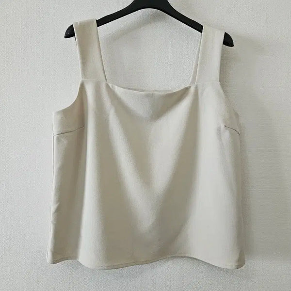 [BUNJANG] SIE Square Neck Basic Sleeveless Top / 시에 (SIE) 스퀘어넥 베이직 슬리브리스 탑
