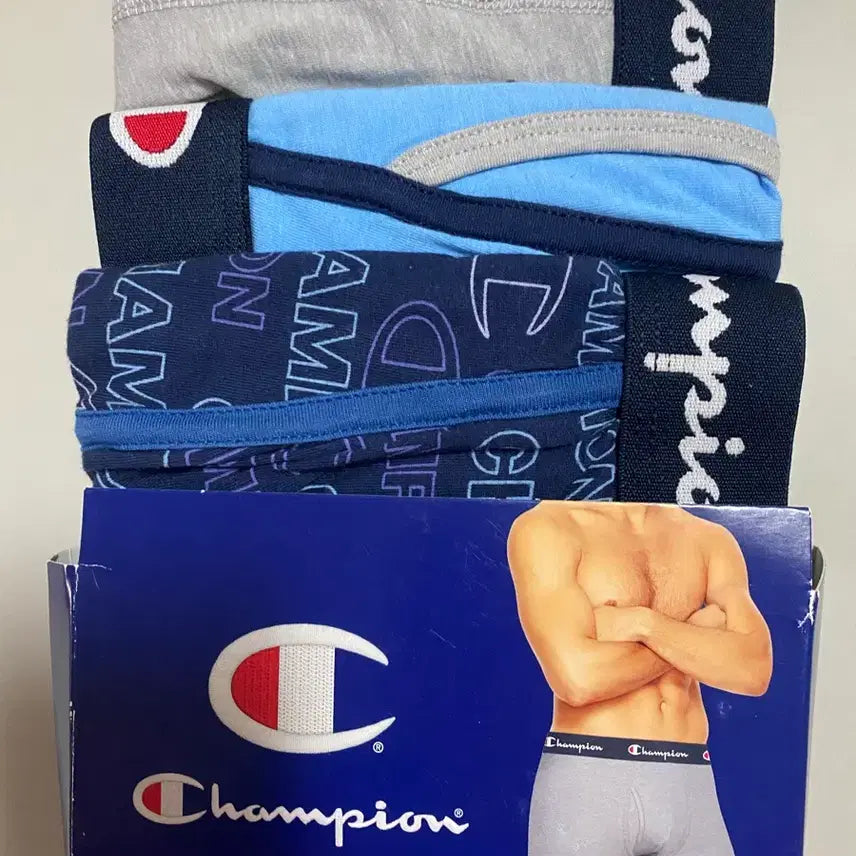 [BUNJANG] Champion Boxer Briefs 3-Pack Set / 챔피온 박서 브리프 3종 세트