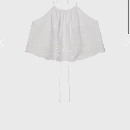 [BUNJANG] MONOHYA Paisley Eyelet Cotton Bustier Apron / 모노하 paisley eyelet cotton apron 뷔스티에