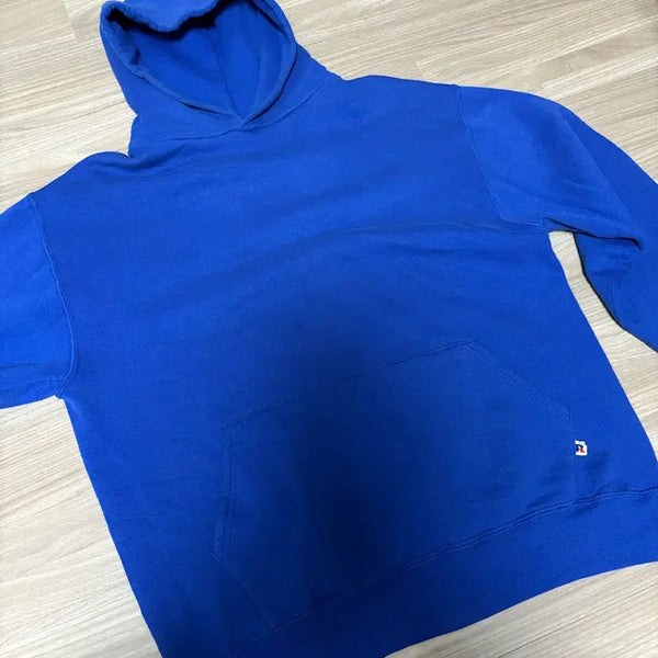 [BUNJANG] 90s Russell Athletic Blue Hoodie / 90s 러셀 애슬레틱 후드 블루