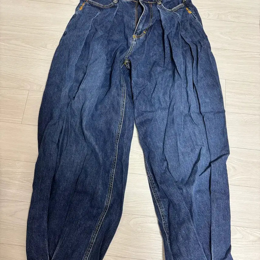[BUNJANG] ZARA x ADER Error Wide Leg Jeans Blue Size 34 / 자라 아더에러 와이드 레그 진 블루 34사이즈