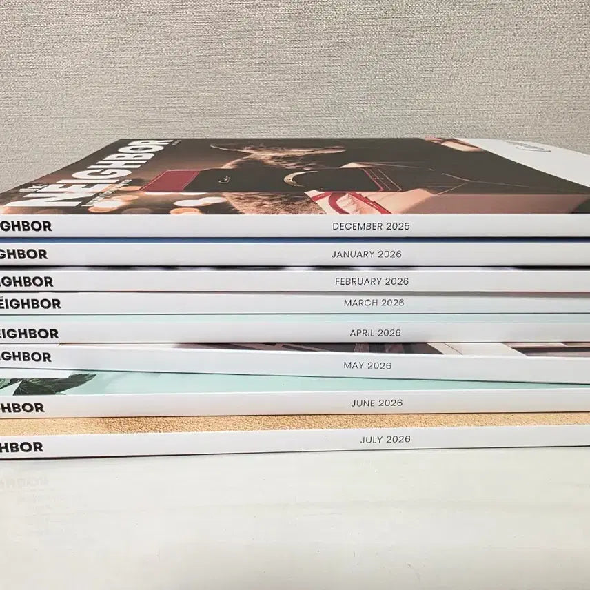 [BUNJANG] The Neighbor Magazine December 2025 - July 2026 / 더 네이버 잡지 2025년 12월호 ~ 2026년 7월호