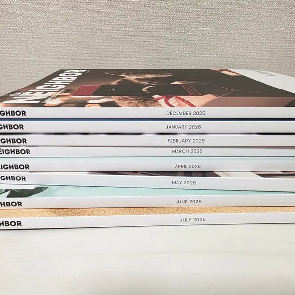 [BUNJANG] The Neighbor Magazine December 2025 - July 2026 / 더 네이버 잡지 2025년 12월호 ~ 2026년 7월호