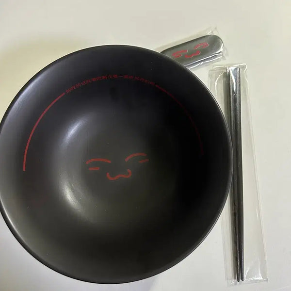 [BUNJANG] NCT DREAM Chenle Ramen Bowl Chopsticks and Chopstick Rest Set / 엔시티드림 천러 라면기 젓가락 수저받침