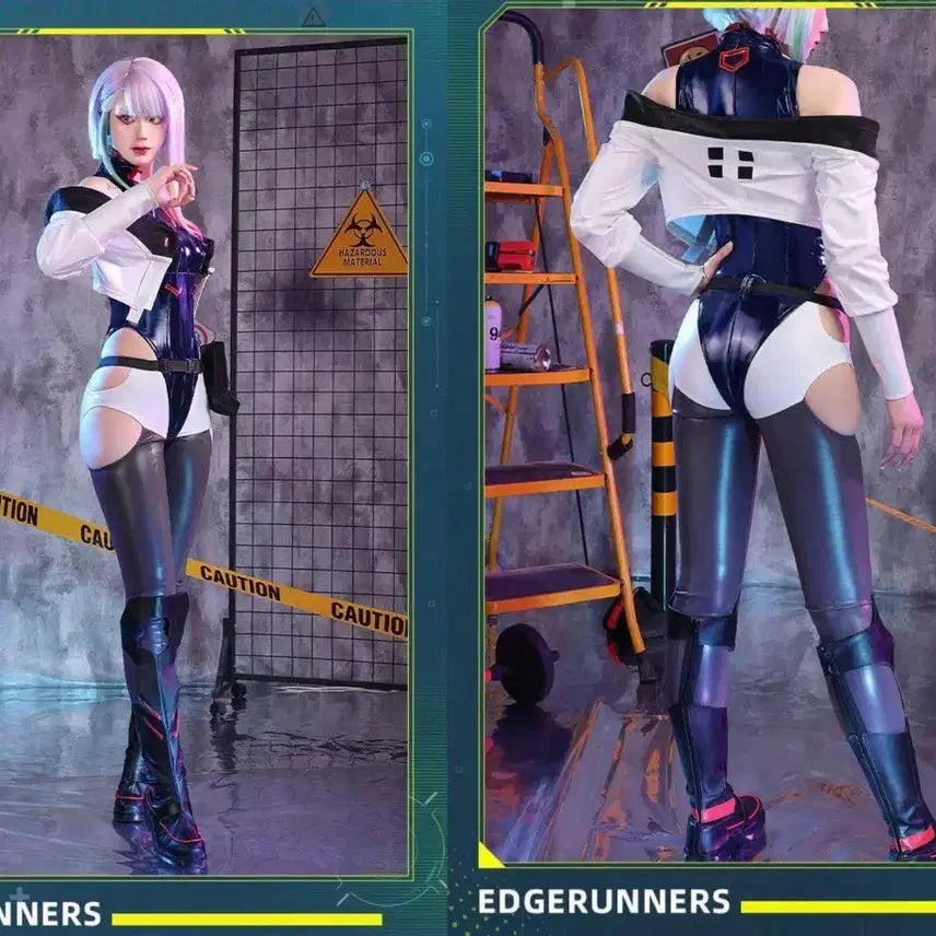 [BUNJANG] Cyberpunk Edgerunners Lucy Cosplay Set + Wig / [급처] 사이버펑크 엣지러너 루시 코스프레이 세트 + 가발