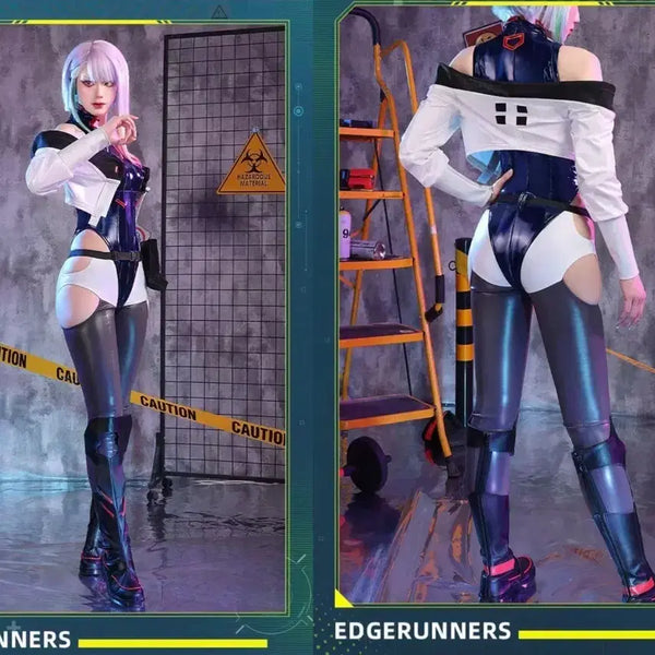 [BUNJANG] Cyberpunk Edgerunners Lucy Cosplay Set + Wig / [급처] 사이버펑크 엣지러너 루시 코스프레이 세트 + 가발