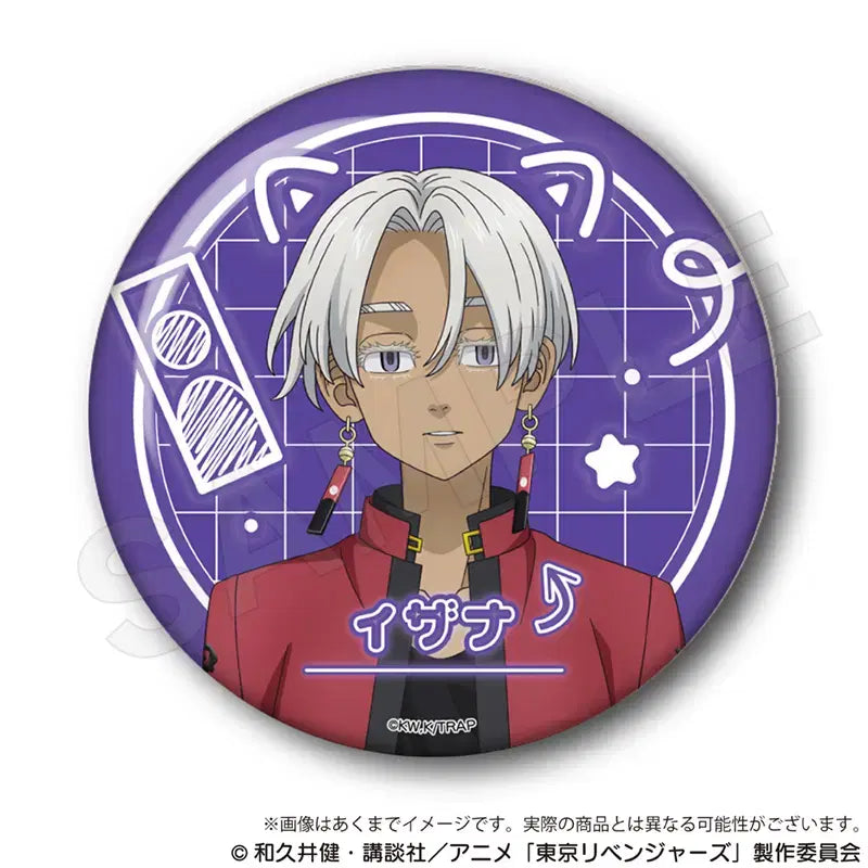 [BUNJANG] Tokyo Revengers Kurokawa Izana Can Badge Sticker Photo Ver. / 도쿄 리벤저스 도리벤 캔뱃지 스티커 사진 Ver - 쿠로카와 이지나