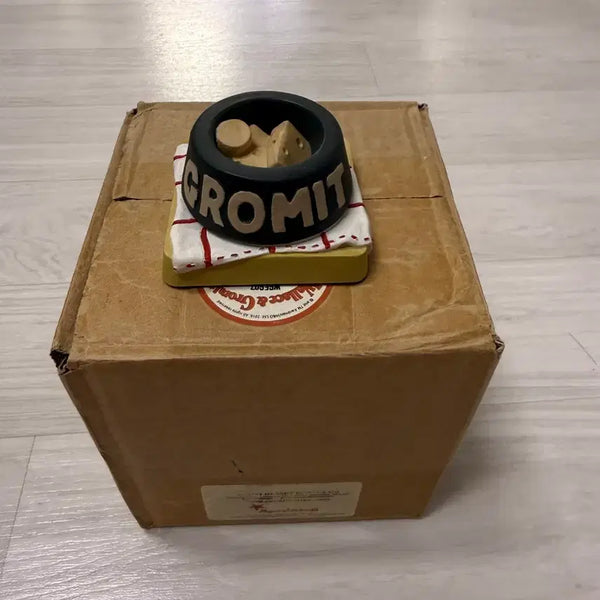 [BUNJANG] Wallace & Gromit Feathers McGraw & Gromit Pet Bowl / 월레스와 그로밋 해롭 그로밋 밥그릇