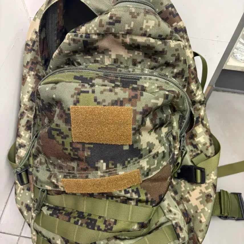 [BUNJANG] Camouflage Military Backpack / 카모 밀리터리 백팩