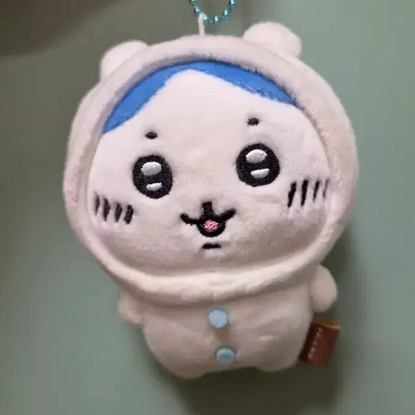[BUNJANG] Nongdamgom Chiikawa Hachiware Usagi Plush Keychain / 농담곰 치이카와 하치와레 우사기 인형 키링