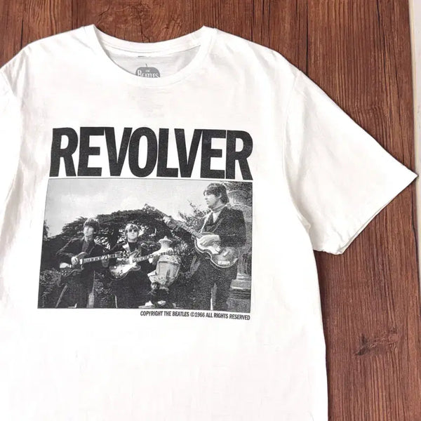 [BUNJANG] The Beatles Revolver Official Band T-Shirt / BEATLES 비틀즈 리볼버 오피셜 밴드 티셔츠