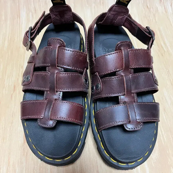 [BUNJANG] Dr. Martens Gladiator Sandals Burgundy / 닥터마틴 글래디에이터 샌들 버건디 36/us5