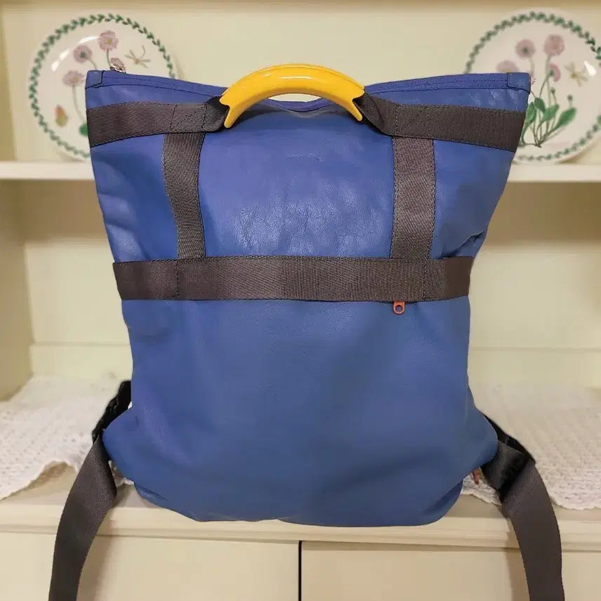 [BUNJANG] Mandarin Duck Cowhide Backpack / 만다리나덕 소가죽 백팩