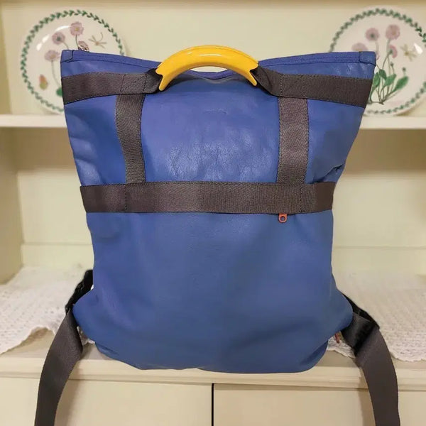 [BUNJANG] Mandarin Duck Cowhide Backpack / 만다리나덕 소가죽 백팩