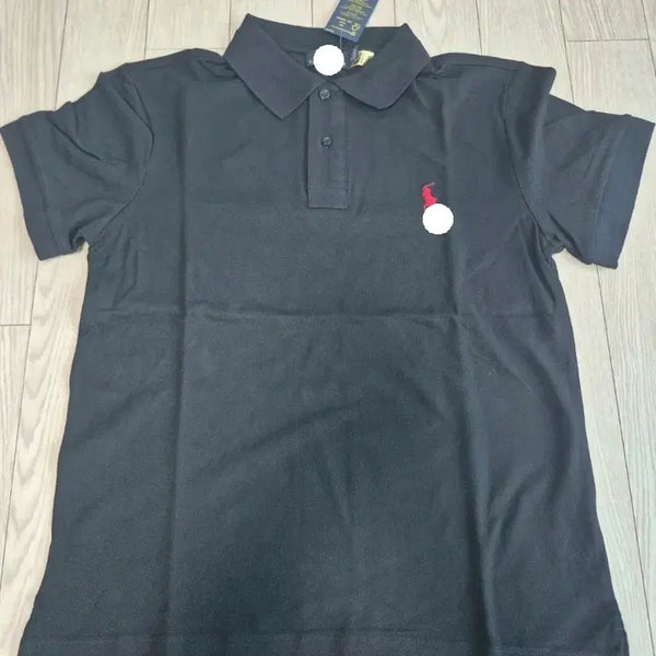 [BUNJANG] Polo Ralph Lauren Black Polo Shirt M / 새상품)폴로  랄프로렌 블랙 카라티 M