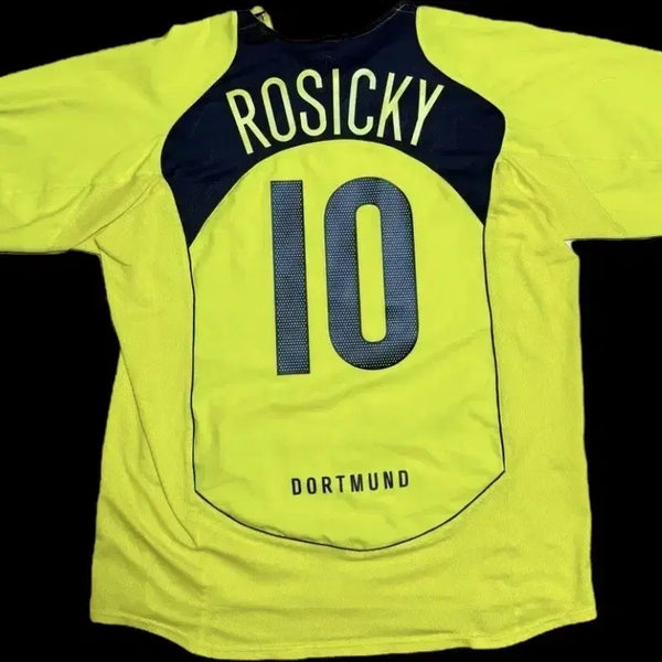 [BUNJANG] Borussia Dortmund 2004-2005 Rosicky #10 Home Kit Authentic Jersey / 도르트문트 0405 로시츠키 10번 유니폼 홈 킷 정품
