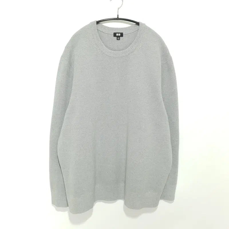 [BUNJANG] Uniqlo Round Neck Knit 4XL / 유니클로 라운드 넥 니트 4XL_i4927