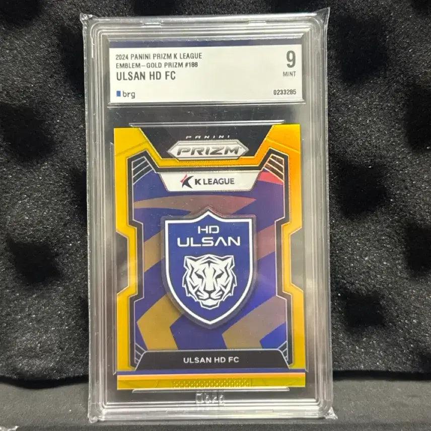 [BUNJANG] 2024 K League Prism Gold Limited Edition 10 Ulsan HD Logo Card / 2024 k리그 프리즘 골드 10한정 울산HD로고 판매