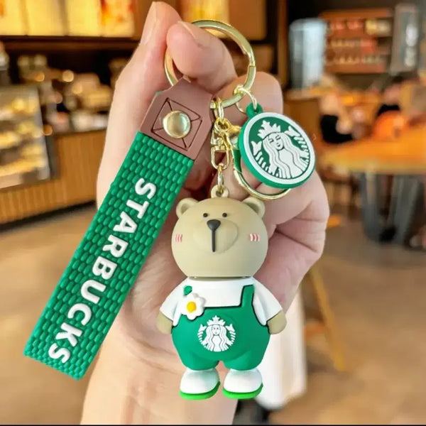 [BUNJANG] Starbucks Bearista Keyring / 스타벅스 베어리스타 키링(새상품)