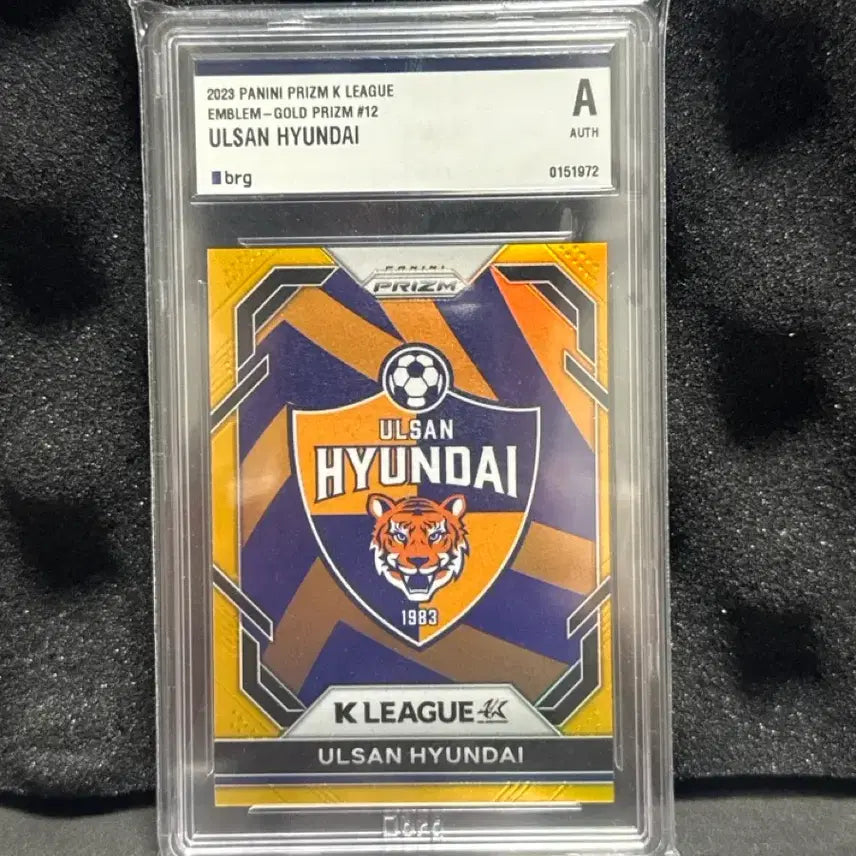 [BUNJANG] Panini Prism K League 2023 Limited Edition Ulsan HD Logo Card / 2023 원년 K리그프리즘 10한정 울산HD 로고