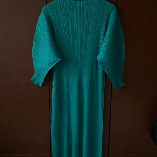 [BUNJANG] Pleated Long Dress / 플리츠 롱 원피스