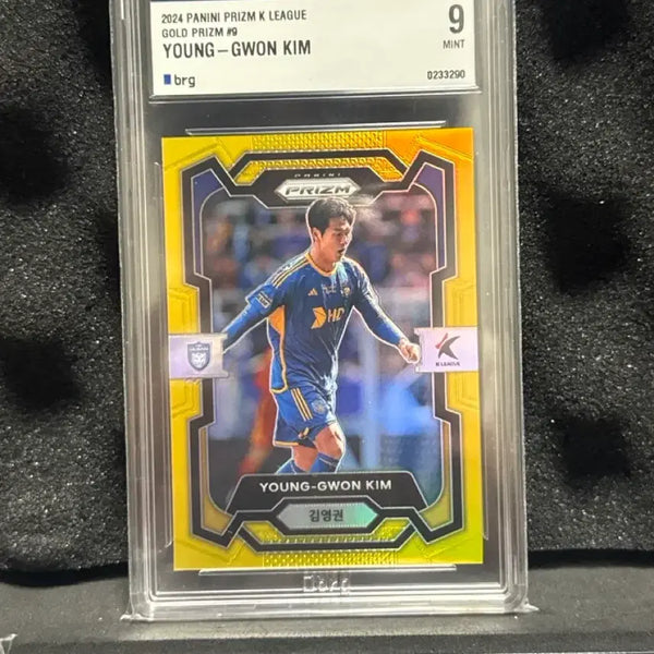 [BUNJANG] 2024 Panini K League Kim Young-gwon Gold Prism Card / 2024 파니니 K리그 골드프리즘 울산HD 김영권