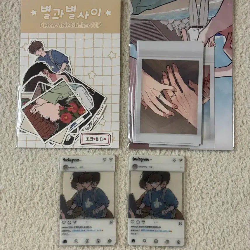 [BUNJANG] Momofun Acrylic, Between Stars and Stars Goods Bundle Set (New) / 원가 페이백 모펀 아크릴,별과 별사이 비온 굿즈(일괄양도,새상품)