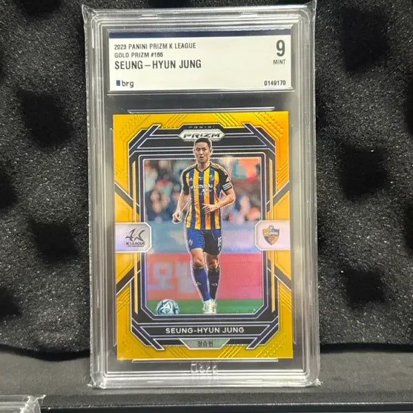 [BUNJANG] 2023 Panini Prism K League Jeong Seung-hyun Gold Prism Card / 2023 파니니 프리즘 K리그 정승현 골드 프리즘 카드