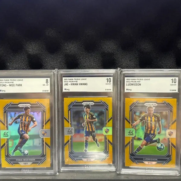 [BUNJANG] 2023 Panini Prizm K League Ulsan HD Gold Card Set / 2023 파니니 프리즘 K리그 울산HD 골드카드
