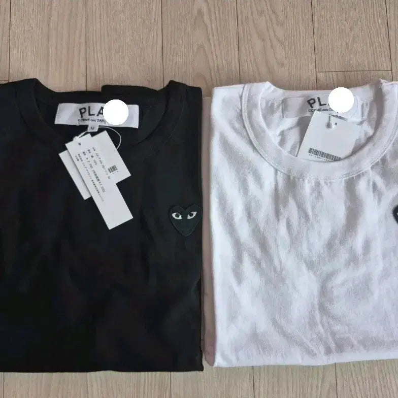 [BUNJANG] Comme des Garçons Black Heart T-Shirt / 새상품)꼼데가르송  블랙햐트 반팔티