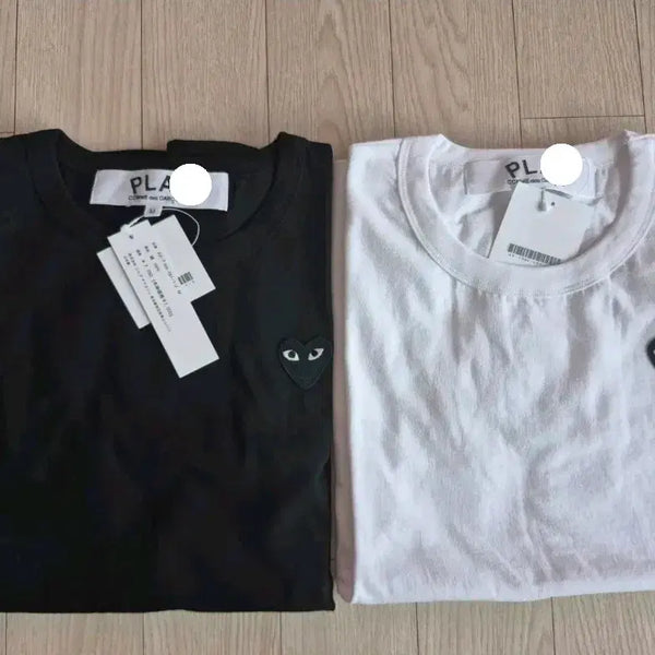 [BUNJANG] Comme des Garçons Black Heart T-Shirt / 새상품)꼼데가르송  블랙햐트 반팔티
