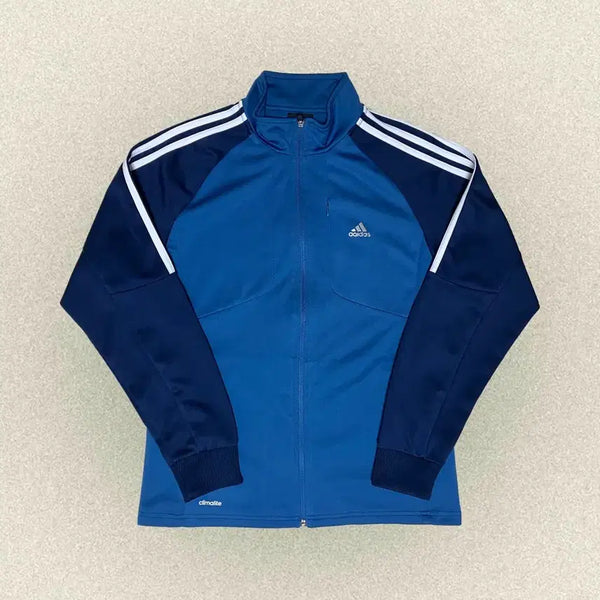 [BUNJANG] Adidas Blue Track Jacket / 아디다스 블루 져지 트랙 자켓 아노깔 빈티지