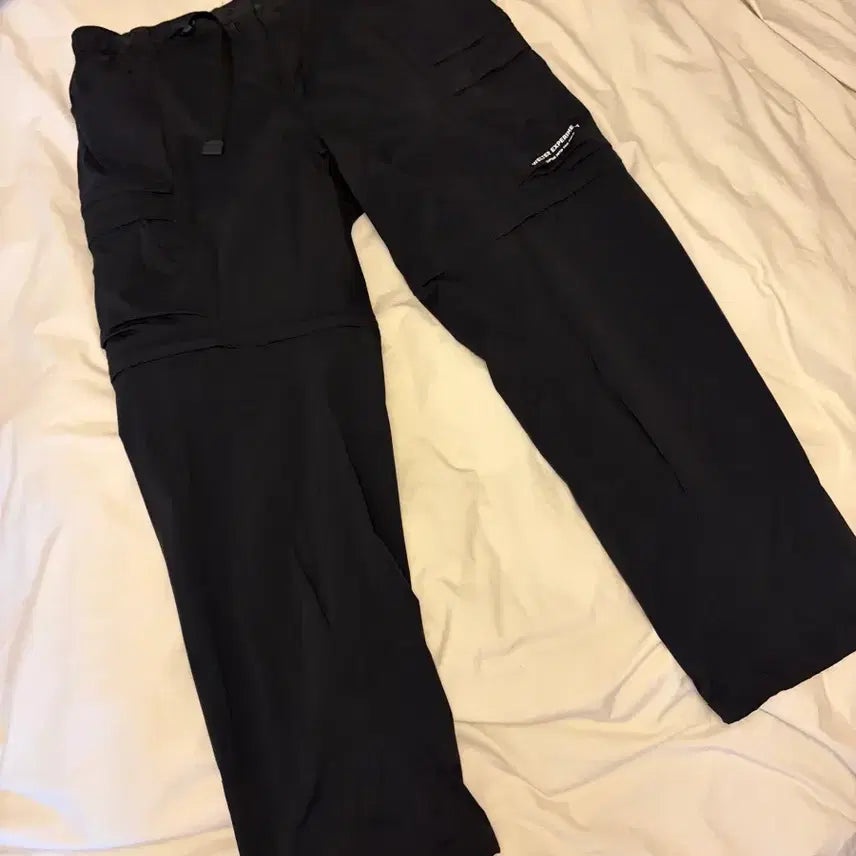[BUNJANG] Welter Experiment 2-Way Pants Black Size 3 / 웰터익스테리먼트 2way 팬츠 블랙 3사이즈