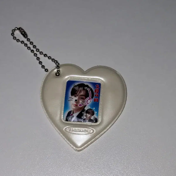 [BUNJANG] THENCE Jungwon Heart Keyring ENHYPEN / THENCE 덴스 하트 키링 엔하이픈 정원 굿즈