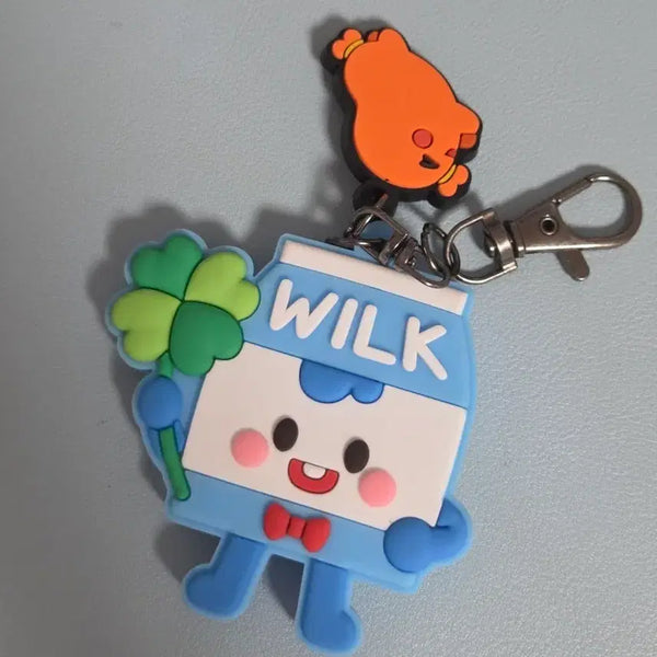 [BUNJANG] Bread Barbershop Milk Keyring / 브레드이발소 키링 윌크
