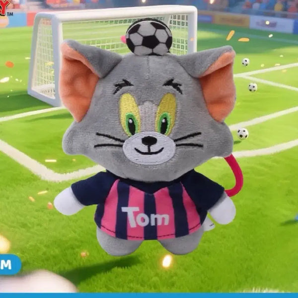 [BUNJANG] Tom and Jerry Sports Series Football Keychain / 톰과 제리 스포츠 시리즈 축구 키링