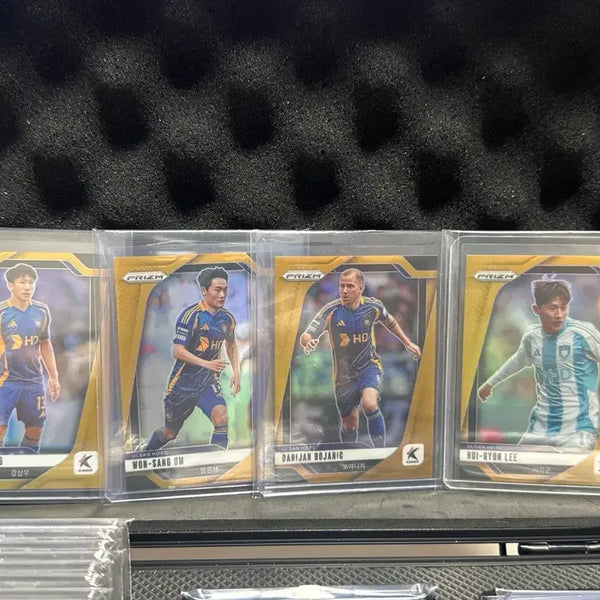[BUNJANG] K League Prism Gold Edition Player Cards / K리그 프리즘 골드판매 ( 강상우 엄원상 보야니치 이희균)