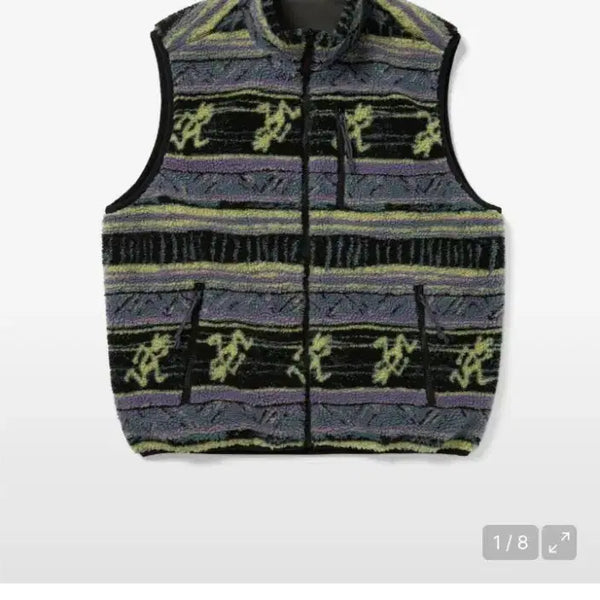 [BUNJANG] thisisneverthat x Gramicci Reversible Fleece Vest / S 디스이즈네버댓 TNT 그라미치 리버서블 플리스 조끼